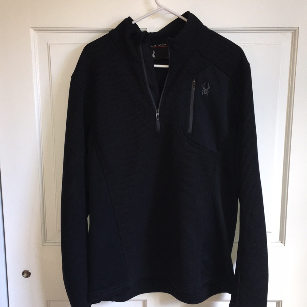 Spyder black pullover Men’s Size L